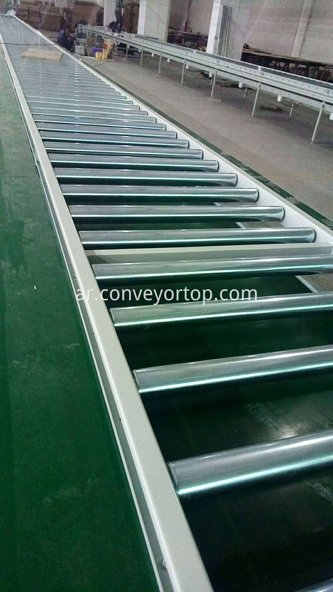gravity roller conveyor assembly line
